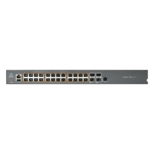 CAMBIUM NETWORKS MX-EX2028PXA-U – Switch Capa 3 / 28 Puertos / 24 PoE Gigabit 802.3af/at / 4 SFP+ / 128 Gbps / Administración en la Nube