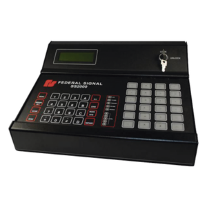 FEDERAL SIGNAL INDUSTRIAL SS2000+ – Punto de Activación de Hardware Local / 24 Teclas de Acceso Rápido / Modbus TCP / Ethernet LAN / Cifrado SSL-AES / 3 Salidas de Relé / Radio EAS-DTMF-AFSK