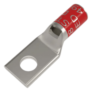 HUBBELL BURNDY HUB-YA8CL3-BOX – Zapata Terminal de Compresión / Cañón Corto / 3/8" / 8-6 AWG / 35 kV / 1.5 in (38 mm)