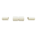 CHAROFIL DX-43-025 – Cople para Tubería Rígida / 25 mm (1") / IP67 / Libre de Halógenos / Auto-extinguible / Sin Pegamento