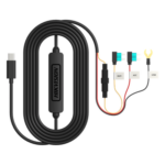 HIKVISION AE-DF7351 – Adaptador Buck DC-DC / Entrada 12-24V DC / Salida 5V miniUSB / Protección Baja Tensión 11.3V / Cable 3.4 m (11.2 ft)