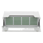 FIBERHOME ODU19T-B144-B – Distribuidor de Fibra Óptica / 144 Empalmes / 144 Acopladores SC/APC / 144 Pigtails SC/APC / 19" / 5 UR / 260 mm (10.2") Profundidad