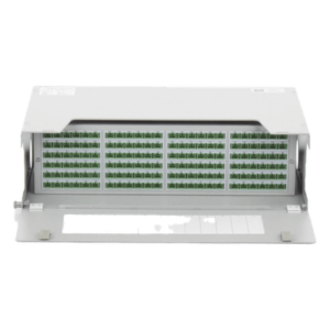 FIBERHOME ODU19T-B144-B – Distribuidor de Fibra Óptica / 144 Empalmes / 144 Acopladores SC/APC / 144 Pigtails SC/APC / 19" / 5 UR / 260 mm (10.2") Profundidad