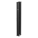 HOFFMAN DV6S7 – Organizador Vertical de Cables / 45 Unidades / 7 ft (2.1 m) / 6 in Ancho / Montaje a Presión / Aluminio