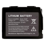 LINKEDPRO BY EPCOM LP-BAT-FS – Batería de Repuesto / Li-Ion / 11V / 7800mAh / 85.8Wh / Compatible con Fusionadoras de Fibra Óptica