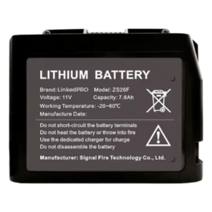 LINKEDPRO BY EPCOM LP-BAT-FS – Batería de Repuesto / Li-Ion / 11V / 7800mAh / 85.8Wh / Compatible con Fusionadoras de Fibra Óptica
