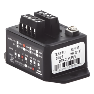 DITEK DTK-2LVLPLV – Protector Bajo Voltaje / 2 Pares / NAC SLC IDC PIV / Terminales Tornillo / -40°C a 70°C / Riel DIN