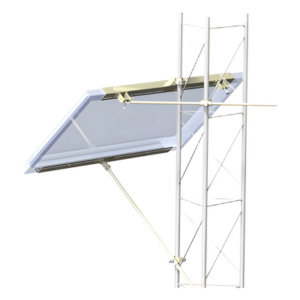 EPCOM INDUSTRIAL SST-45M – Montaje para Un Módulo Solar Pequeño para Instalación en Torre de tramo STZ35, STZ35G, STZ45 o STZ45G.