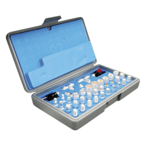 RF INDUSTRIES,LTD RFA-4023-01 – Kit de Adaptadores RF / 43 Piezas / UNIDAPT / Estuche con Esponja / Conectores Coaxiales
