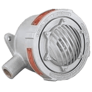FEDERAL SIGNAL 41X-024-1 – Bocina Vibrante a Prueba de Explosión / 120VAC, 240VAC, 24VDC / 100 dBA a 10 pies (3 m) / Ciclo 5 min / Montaje Tubería 3/4' o Superficie