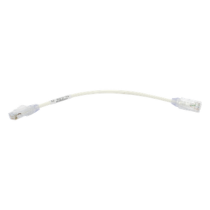 PANDUIT UTP28SP8IN – Cable de Parcheo UTP / Cat6 / 28AWG Diámetro Reducido / 0.67 pies / Doble Clasificación CM/LSZH