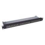 LINKEDPRO BY EPCOM LP-PP-CS-6A-24P – Panel de Parcheo / 24 Puertos / Cat6A Blindado / 1U Rack / T568A/B / 0 a 70°C