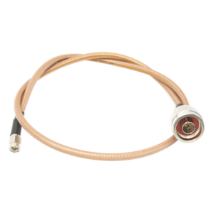 EPCOM INDUSTRIAL SN142KSMA60 – Jumper Coaxial / Cable LP142 / 60 cm (1.97 ft) / N Macho a SMA Macho / Hasta 8 GHz