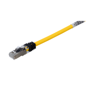 PANDUIT STP6X2MYL – Patch Cord Cat6A / Blindado S/FTP / 26 AWG / 2 m (6.56 ft) / CM/LS0H / Amarillo