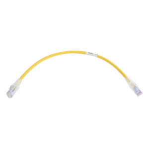 SIEMON MC6-01-05 – Patch Cord Cat6 UTP / 250 MHz / CM/LS0H / 0.3 m (1 ft) / Amarillo