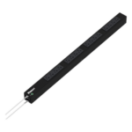 PANDUIT P16B04M – PDU Básico para Rack / 16 Salidas NEMA 5-20R / Entrada NEMA 5-15P / 15 Amp / 120 Vca / Montaje Vertical 0U / Cable 3 m (9.8 ft)