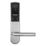ZKTECO LH3000R – Cerradura para Hotel / Lector MIFARE 13.56 MHz / Estándar Americano 5 Pestillos / Aleación de Zinc / 224 Eventos / Backset 62.5 mm