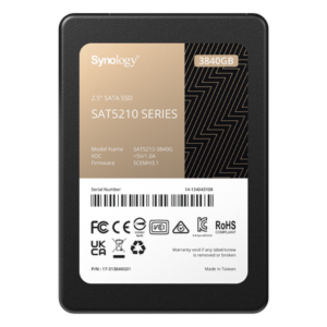 SYNOLOGY SAT52103840G – 3840 GB SSD , diseñada para Synology NAS