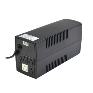 EPCOM POWERLINE EPU500L – UPS de 500VA/300W / Regulador de Voltaje AVR / Batería de 7 Ah / 4 Tomas NEMA 5-15R / Display de LED