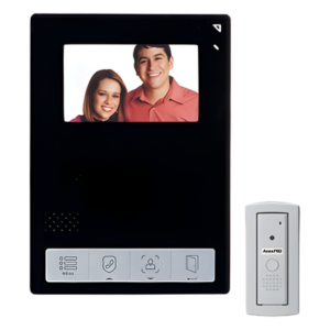 AccessPRO TVPRO-400B – Videoportero PREMIUM / Frente de Calle Antivandalismo / Ideal Para Baja Iluminación / Alta calidad de fabricación