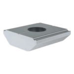EPCOM POWERLINE EPLNM222 – Tuerca para Riel / Compatible 5 mm y 8 mm / Aluminio Anodizado / Diseño Ergonómico