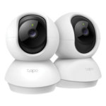TP-LINK TAPO-C210-P2 – Cámara IP Wi-Fi Pan/Tilt / 2K 3 Megapixel / Visión Nocturna Starlight 9 m (29.5 ft) / Cobertura 360° Horizontal / Audio Bidireccional / MicroSD 256GB
