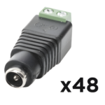 EPCOM POWERLINE PAQ48JR53 – Kit de Jumpers / 48 Unidades / Hembra / 12 VCC / Industrial y Doméstico