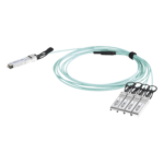 LINKEDPRO LP-AOC-40G-4X10G-2M – Cable AOC QSFP+ / 40 Gbps a 4x 10 Gbps / Fibra Óptica Activa / 2 m (6.6 ft) / Alta Densidad / Multi-Marca
