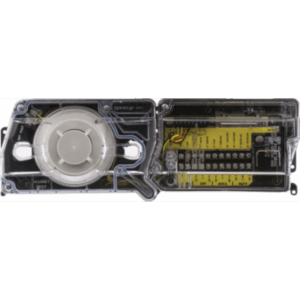 SYSTEM SENSOR D4120 – Kit Puerta de Garage 18x7 Pies (5.49 x 2.13 m) / Imitacion madera / Motor DC 1/2 HP / Insulada / Activación WiFi / Hasta 50 Controles / Lámina Calibre 26