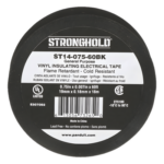 PANDUIT ST14-075-60BK – Cinta Aislante Eléctrica / PVC 0.18 mm / 19 mm x 18 m / 600V / UL 510 Ignífugo / -10°C a 80°C / Interior/Exterior