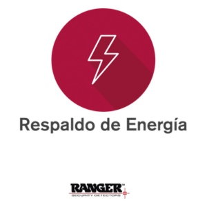 RANGER SECURITY DETECTORS OPCION-BU – Respaldo de Energía con Batería / Hasta 8 Horas / Diseño Resistente a Intemperie / Contador de Entradas y Salidas / Pantalla Remota 30 m (98.4 ft) / Conexión RJ45 LAN