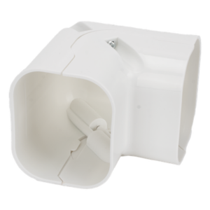 THORSMAN TH-ACKIT-CV – Codo Vertical para Aire Acondicionado / 4 Canales / 11 Piezas / PVC Rígido / -20°C a 75°C / 3.28 ft
