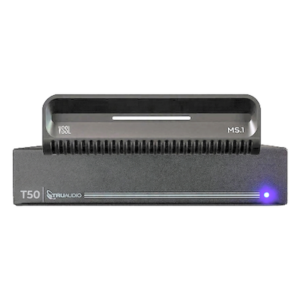 TRUAUDIO MS1/T50 – Amplificador y Streamer de Audio Modular / PoE o USB-C / HDMI eARC / Óptica y RCA / Bluetooth LE Audio / Wi-Fi / AirPlay 2 y Google Cast / Compatible Control4 y Crestron