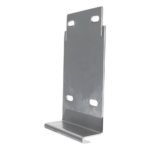 CHAROFIL CH-PSTA-V-66EZ – Placa de Salida a Tubo / Vertical / 66 mm / Acabado Galvanizado Electro-Zinc