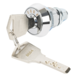 LINKEDPRO BY EPCOM MS-456-17D – Chapa de Cañón para Gabinete Metálico / Llave Única / Puertas Frontales / Compatible GABVID y SR19
