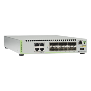 ALLIED TELESIS AT-XS916MXS-10 – Switch Capa 3 Stackeable / 12 Puertos SFP/SFP+ 10G / 4 Puertos RJ-45 100/1000/10G / 238 Mpps / AlliedWare Plus