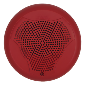 SYSTEM SENSOR SPC-RL – Bocina de Evacuación para Techo / Doble Voltaje 25/70.7 VRMS / Potencia Seleccionable 0.25 a 2 W / Frecuencia 520 Hz / L-Series