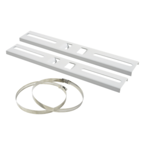 PRECISION PST-MOUNT-POLE-V2 – Montaje de Metal para Poste Universal / Ajuste 115-280 mm / Carga 30 kg / Ángulo 45° / Acero con Pintura Electroestática / 300x44 mm (0.98x0.14 ft)