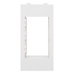 SIMON SM-ADAP-FP – Placa Adaptadora Modular / 1 a 6 Módulos / Piso Falso y Pavimento / 170 mm Base / Plástico de Ingeniería