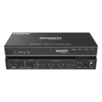 EPCOM PROAUDIO EPC-TWB14 – Controlador de Videowall / 1x4 HDMI / 4K@60Hz / 18 Gbps / 8 Modos de Visualización / Audio Óptico y Analógico / USB-C / RS-232 e IR