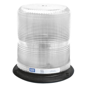 ECCO X7950W – Burbuja LED Ultra Brillante / 3 LEDs de 5W / 12-48 VCC / SAE J845 Clase II / Montaje Permanente / 6.5' x 6.7'