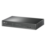 TP-LINK TLSF1008LP – Switch PoE No Administrable / 8 puertos 10/100 Mbps / 4 puertos PoE 802.3af / Presupuesto 41 W / Extensión PoE hasta 250 m / 0.56 x 0.32 x 0.09 pies