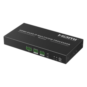 EPCOM TITANIUM TTRXMULTIVIEWER – Receptor Multivisor HDMI / 4K 60 Hz / IP Matrix / Latencia 70-180 ms / PoE / IR Bidireccional / RS-232/485