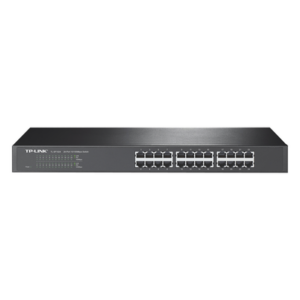 TP-LINK TL-SF1024 – Switch / 24 Puertos 10/100 Mbps / Montaje en Rack / 35.7 Mpps Throughput / Auto MDI/MDIX