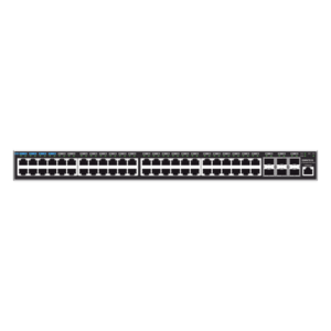 GRANDSTREAM GWN7816 – Switch Capa 3 Administrable / 48 Puertos Gigabit + 6 SFP+ 10G / Conmutación 216 Gbps / Montaje Rack 1U