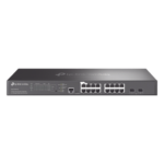 TP-LINK SG3218XPM2 – Switch L2+ PoE+ / 16 Puertos MultiGigabit 2.5G / 8 Puertos PoE+ 240W / 2 Puertos SFP+ 10G / 120 Gbps / Administración Centralizada