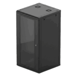 LINKEDPRO SR-19-24-GN3G – Gabinete de Pared / 24U / 635 mm Profundidad / 19 in / Acero Reforzado / 100 kg Carga / 2.09 ft x 3.85 ft x 2.09 ft