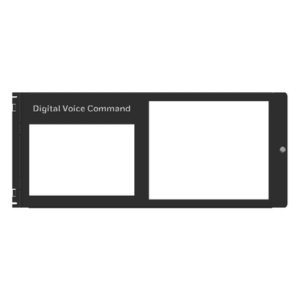 NOTIFIER DPA-C5 – Panel de Revestimiento de Audio / Aberturas para Micrófono, Teléfono y Teclado / Compatible con Chasis C5A-M / Gabinete CAB-5