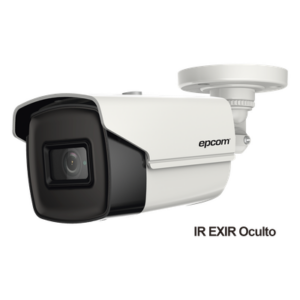 EPCOM PROFESSIONAL B4K-TURBO-LX – Bala TURBOHD / 4K 8.29 MP / Gran Angular 102.9° / Lente 2.8 mm / IR EXIR 60 m / Exterior IP67 / dWDR / -40°C a 60°C
