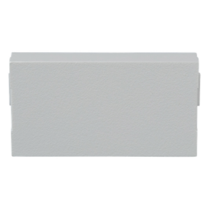 PANDUIT CHB2MWH-X – Módulo de Tapa Ciega / Insertos Inclinados y Planos / Diseño Curvo con Etiquetas / Acceso Frontal / Material ABS
